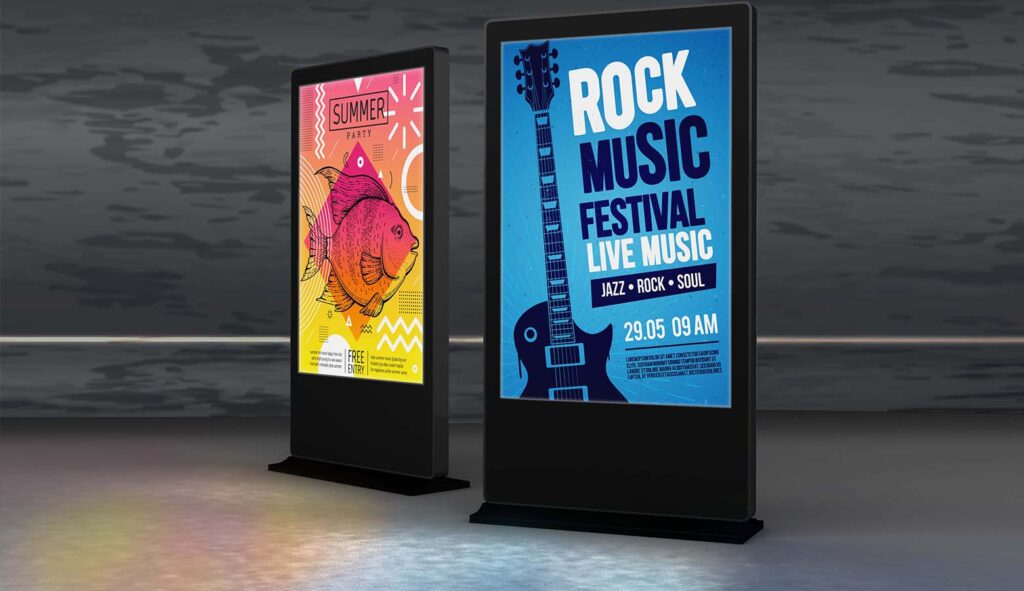 Backlit Display Printing