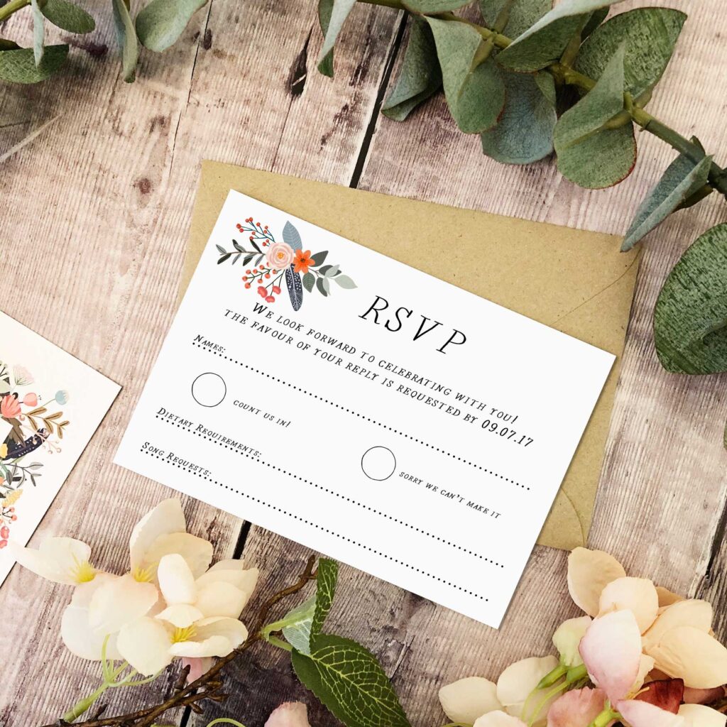 RSVP Card Printing
